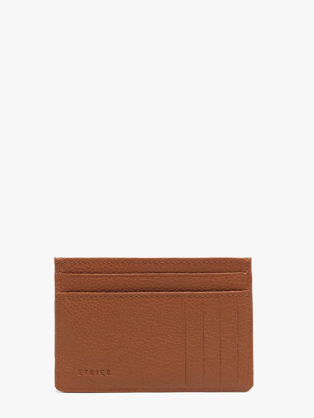 Porte-cartes Madras cuir ETRIER
