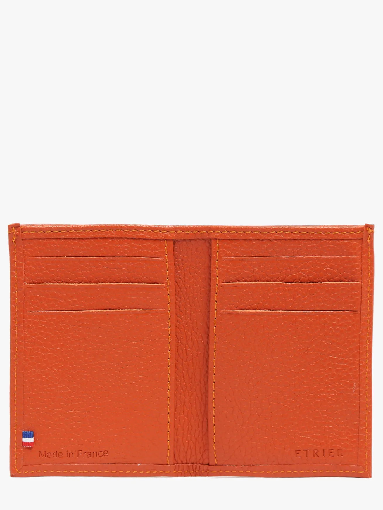 Porte-cartes Madras cuir ETRIER