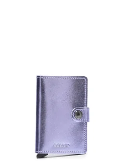 Porte-cartes Metallic cuir SECRID