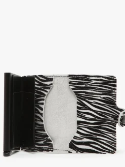 Porte-cartes Mini Zébra cuir SECRID