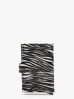 Porte-cartes Mini Zébra cuir SECRID