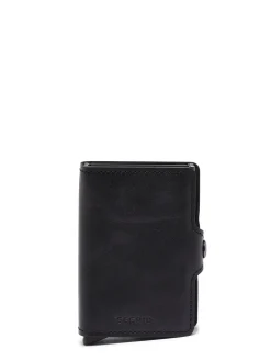 Porte-cartes Twin 2 compartiments cuir SECRID