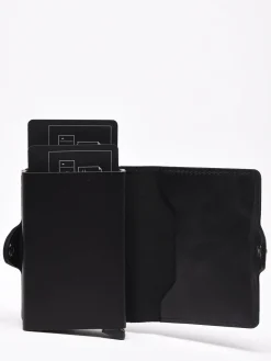 Porte-cartes Twin 2 compartiments cuir SECRID