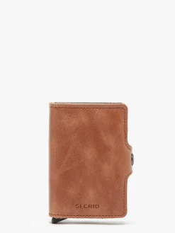 Porte-cartes Twin 2 compartiments cuir SECRID