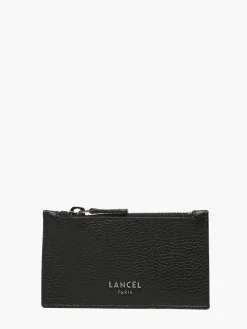 Porte-cartes zippé Côme cuir LANCEL
