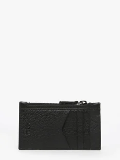Porte-cartes zippé Côme cuir LANCEL
