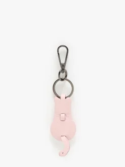 Porte-clefs Chat cuir MILANO