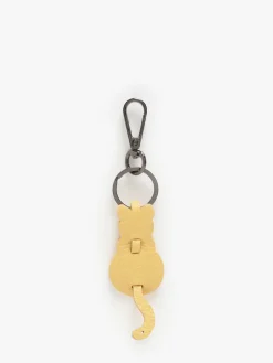 Porte-clefs Chat cuir MILANO