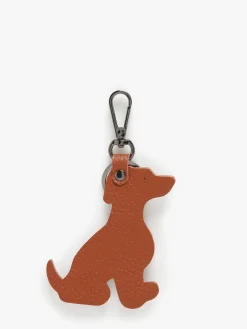 Porte-clefs Chien cuir MILANO
