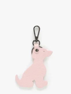 Porte-clefs Chien cuir MILANO