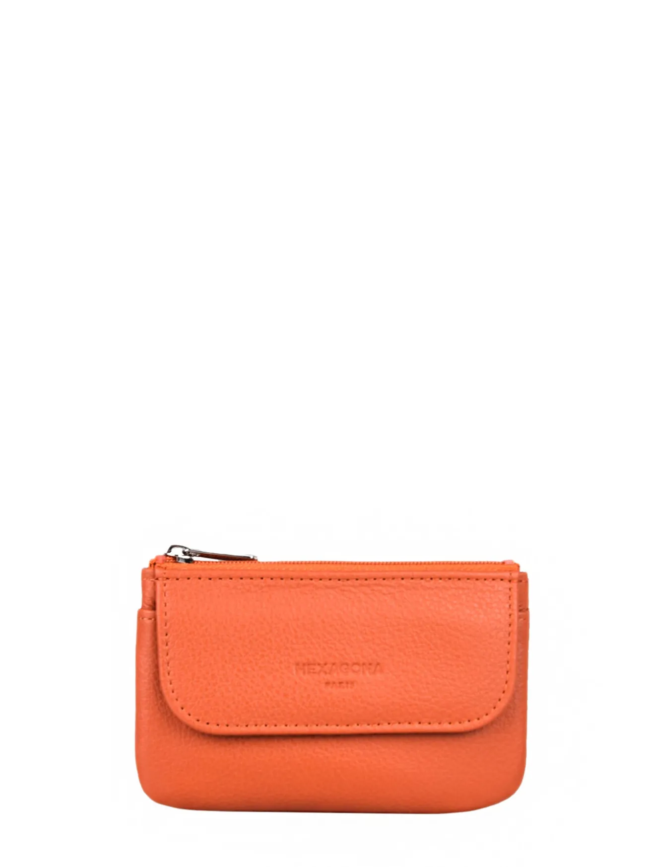 Porte-clefs cuir HEXAGONA