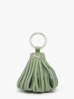 Porte-clefs Dahlia cuir NATHAN BAUME