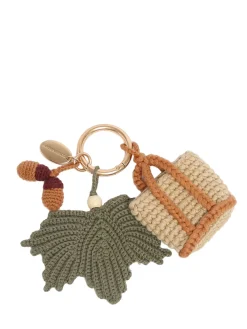Porte-clefs Feuille laine VANESSA BRUNO