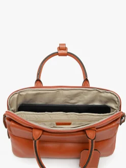 Porte-documents Flandres cuir 1 compartiment + PC 15'' ETRIER