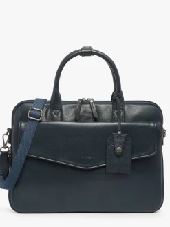 Porte-documents Flandres cuir 1 compartiment + PC 15'' ETRIER
