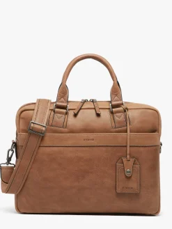 Porte-documents Spider 2 compartiments + PC 15'' cuir ETRIER