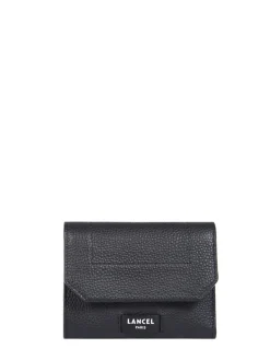 Portefeuille à rabat S Ninon cuir LANCEL