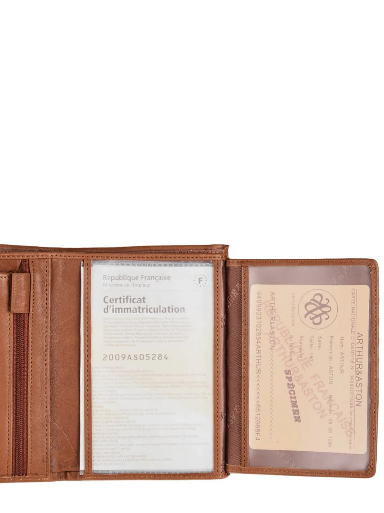 Portefeuille Arthur cuir ARTHUR & ASTON