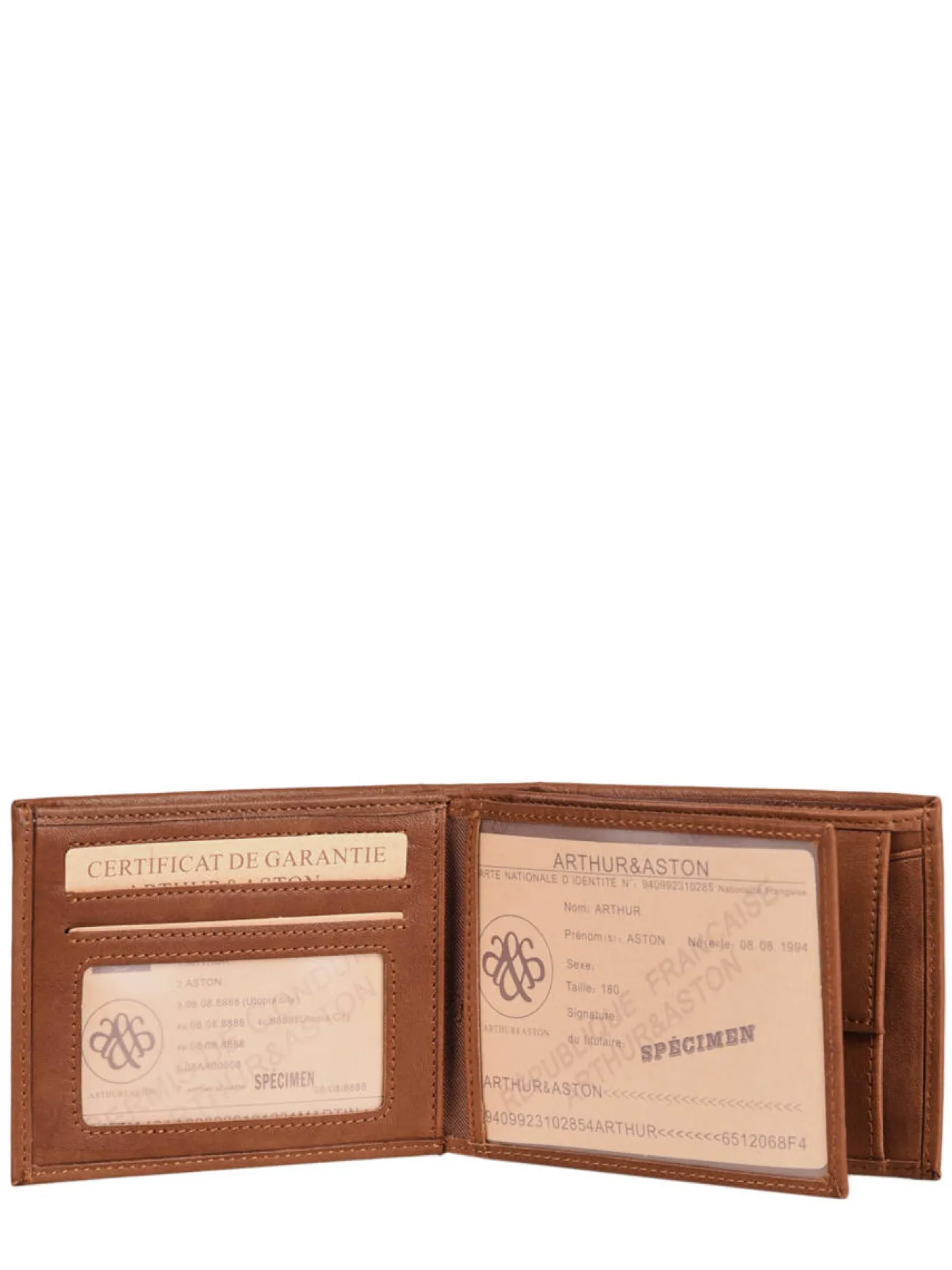 Portefeuille Arthur cuir ARTHUR & ASTON