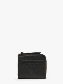Portefeuille compact Caviar cuir CRINKLES