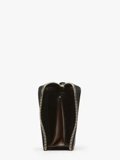 Portefeuille compact Caviar cuir CRINKLES