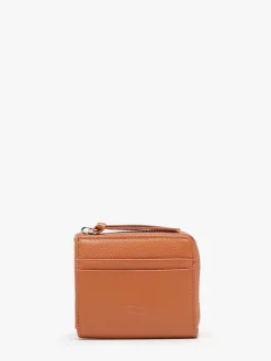 Portefeuille compact Caviar cuir CRINKLES