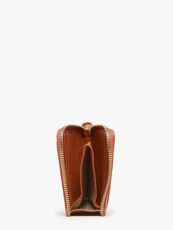 Portefeuille compact Caviar cuir CRINKLES