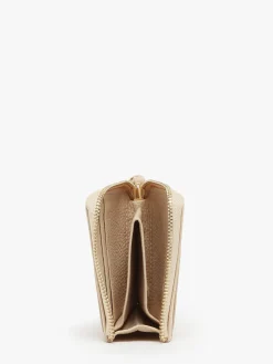 Portefeuille compact Caviar cuir CRINKLES
