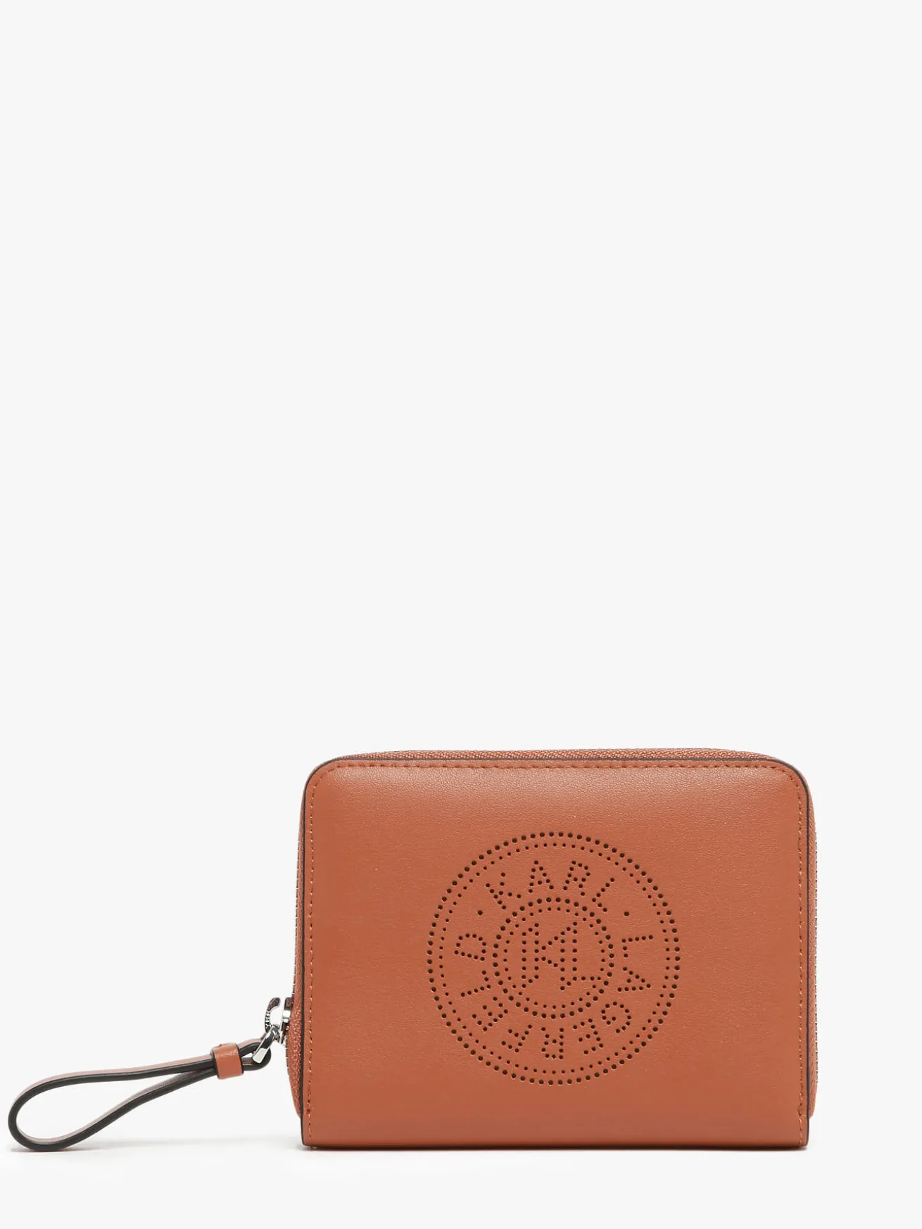 Portefeuille compact K/Circle cuir KARL LAGERFELD