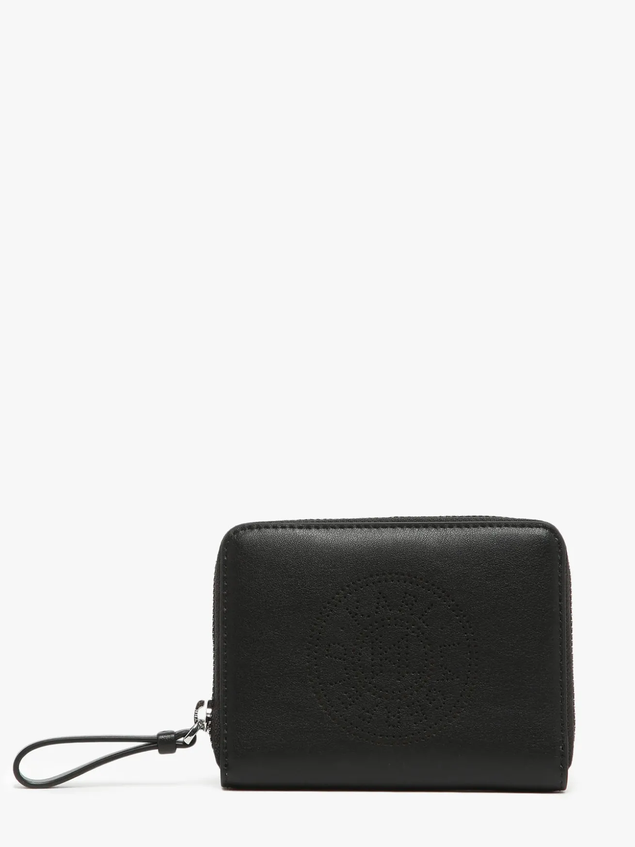 Portefeuille compact K/Circle cuir KARL LAGERFELD