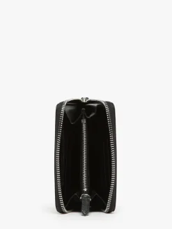 Portefeuille compact K/Circle cuir KARL LAGERFELD