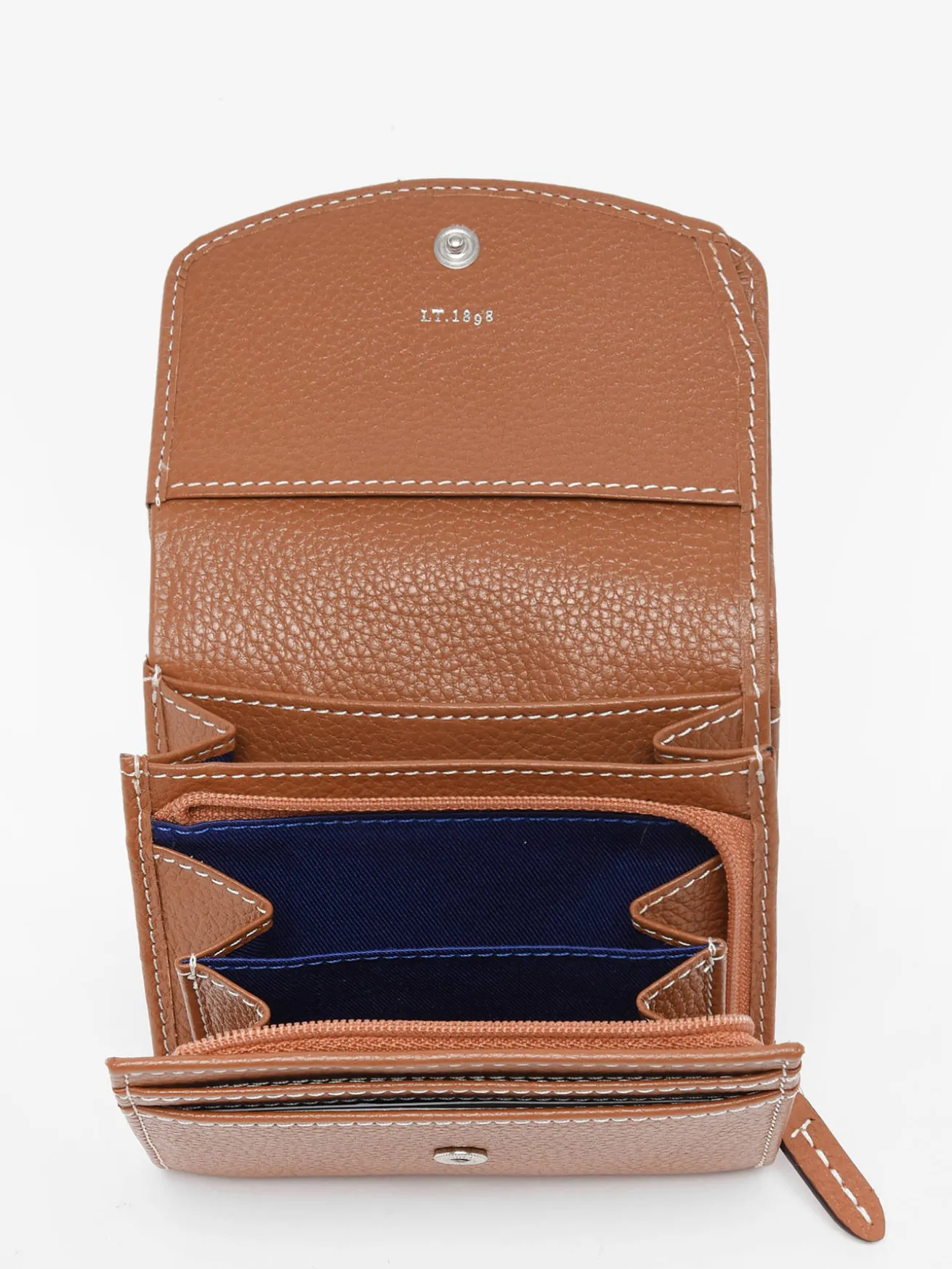 Portefeuille compact Sophie cuir LE TANNEUR