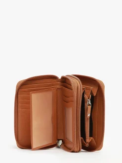 Portefeuille cuir CRINKLES