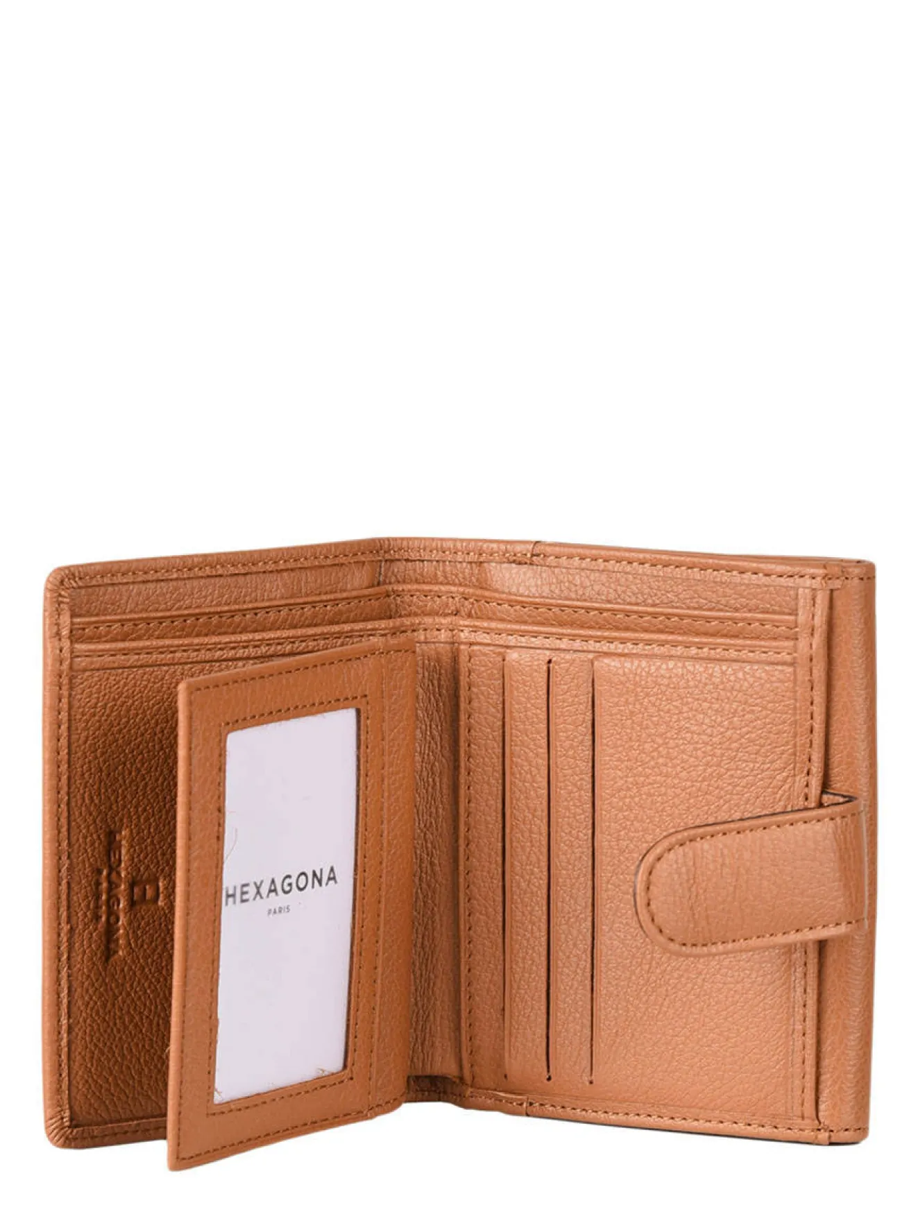 Portefeuille cuir HEXAGONA