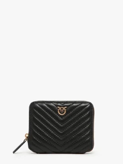Portefeuille cuir PINKO