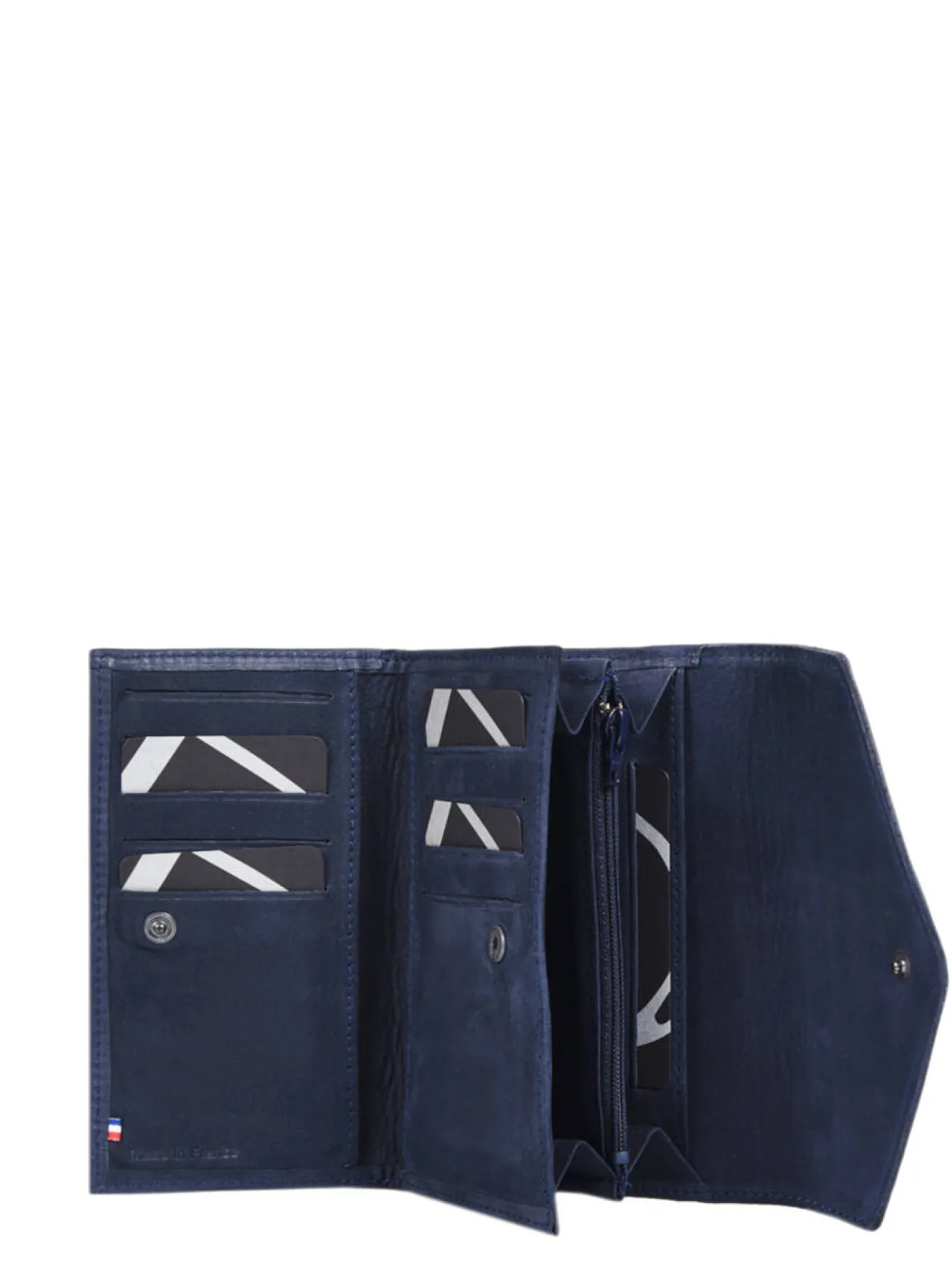 Portefeuille Etincelle nubuck cuir ETRIER