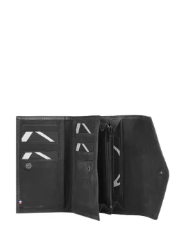 Portefeuille Etincelle nubuck cuir ETRIER