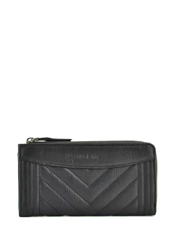 Portefeuille  Lena cuir Vintage NAT ET NIN