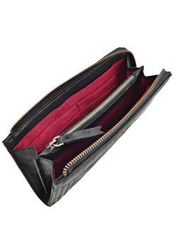 Portefeuille  Lena cuir Vintage NAT ET NIN