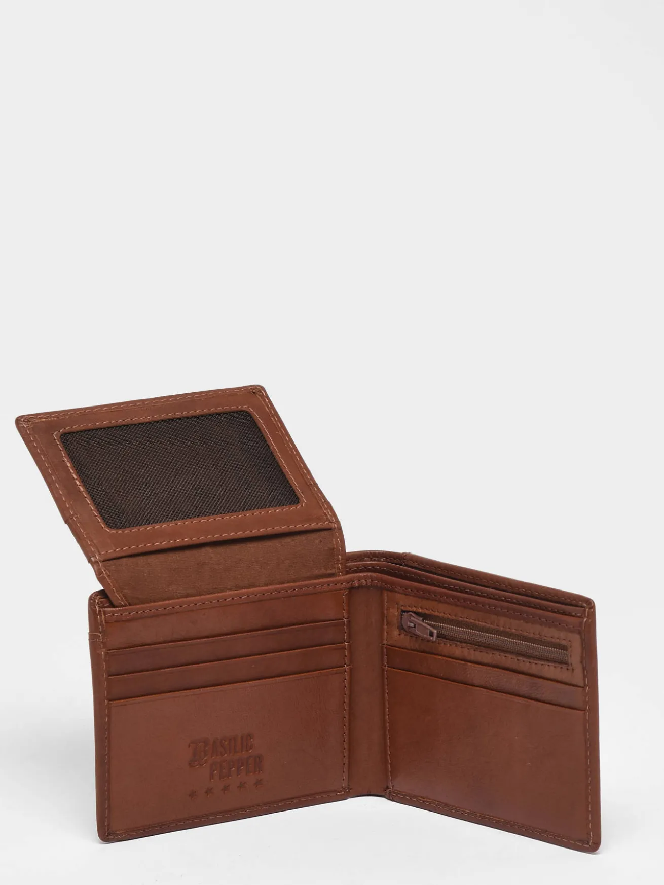PORTEFEUILLE PORTE MONNAIE cuir BASILIC PEPPER