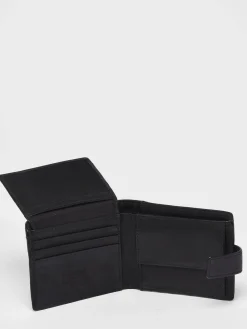 PORTEFEUILLE PORTE MONNAIE cuir BASILIC PEPPER