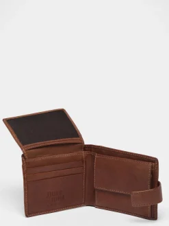 PORTEFEUILLE PORTE MONNAIE cuir BASILIC PEPPER