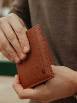 Portefeuille/ Porte-cartes cuir ETRIER