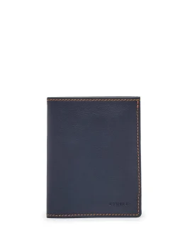Portefeuille porte-cartes Paris cuir ETRIER