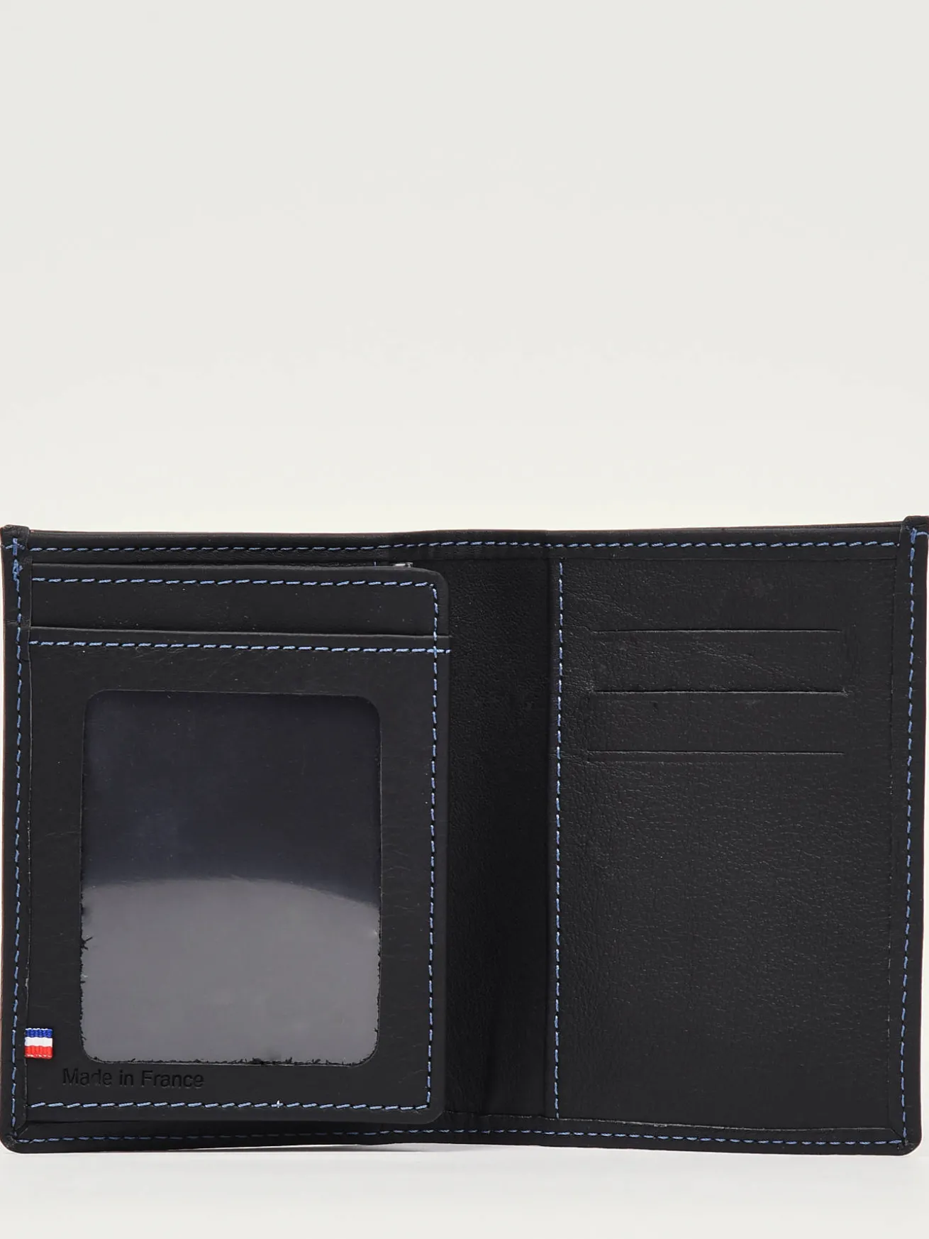 Portefeuille porte-cartes Paris cuir ETRIER
