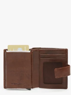 Portefeuille porte-cartes cuir MAVERICK