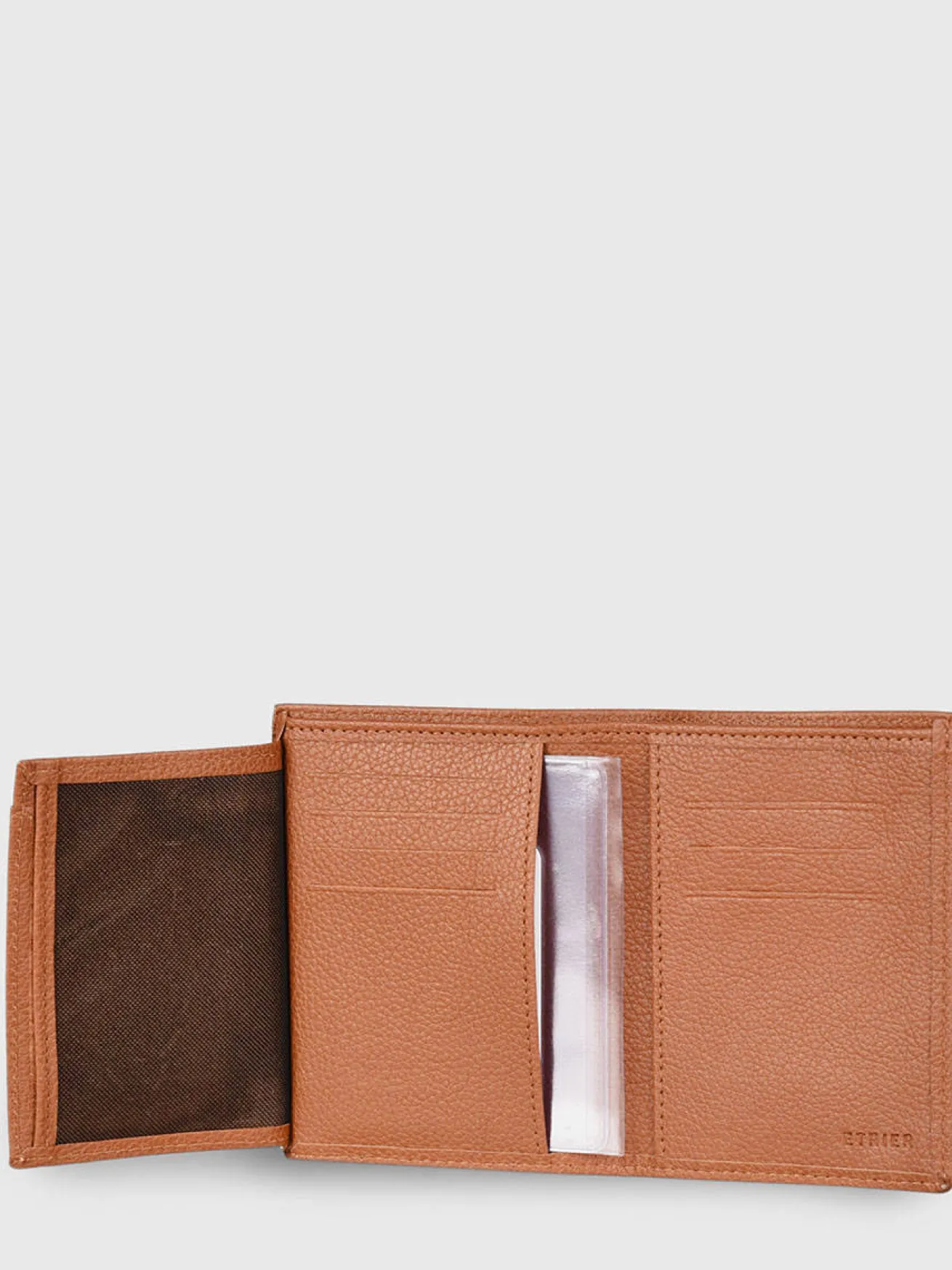 Portefeuille porte-cartes Madras cuir ETRIER