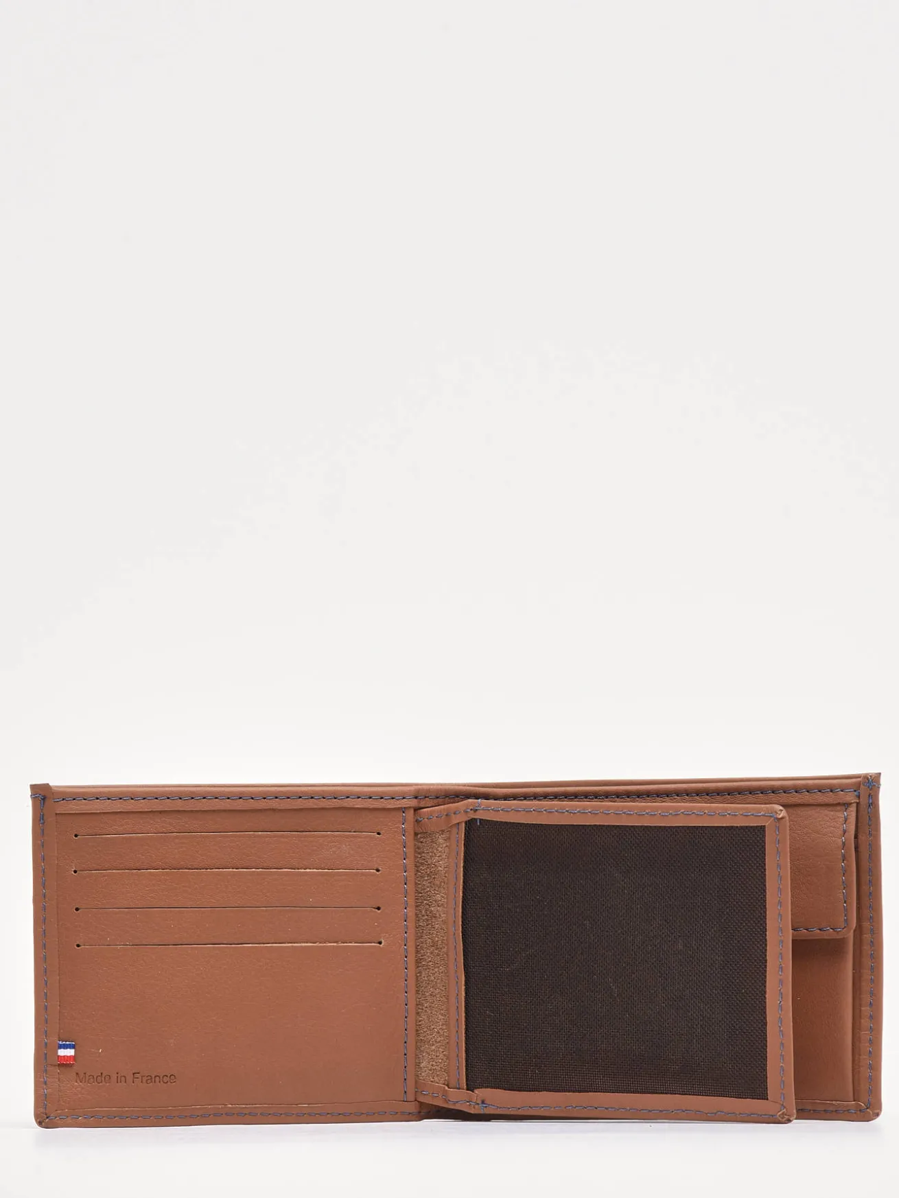 Portefeuille porte-monnaie Paris cuir ETRIER
