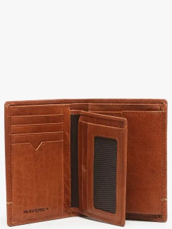 Portefeuille porte-monnaie cuir MAVERICK