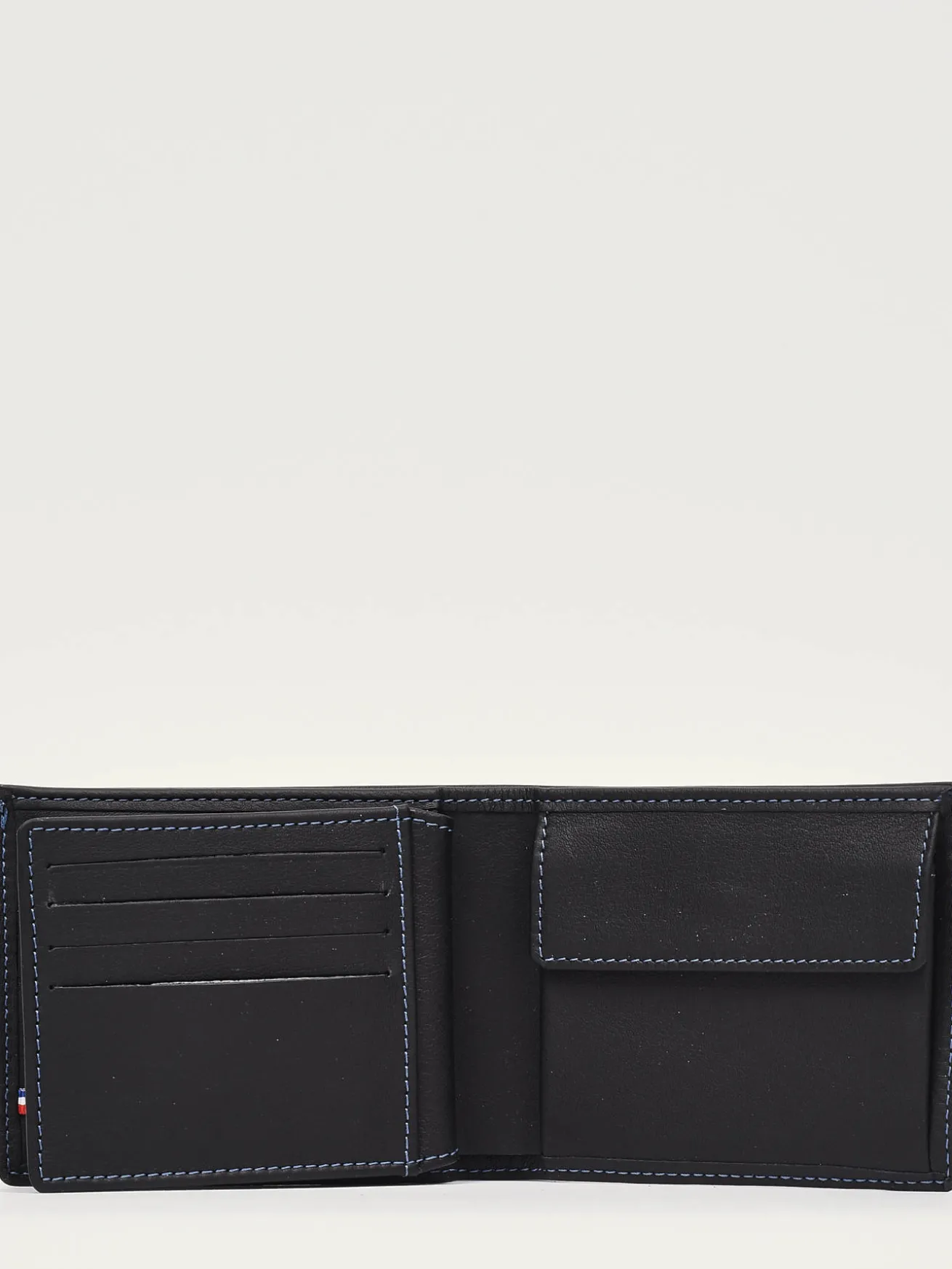 Portefeuille porte-monnaie Paris cuir ETRIER